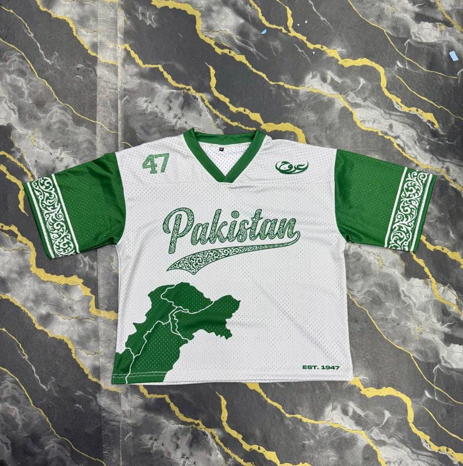 PAKISTAN HERITAGE OVERSIZED TEE
